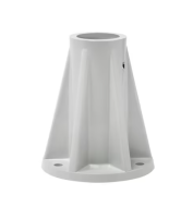 Saftron 6" Deck Mount Flange - Gray